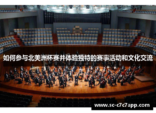 如何参与北美洲杯赛并体验独特的赛事活动和文化交流