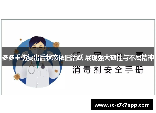 多多重伤复出后状态依旧活跃 展现强大韧性与不屈精神